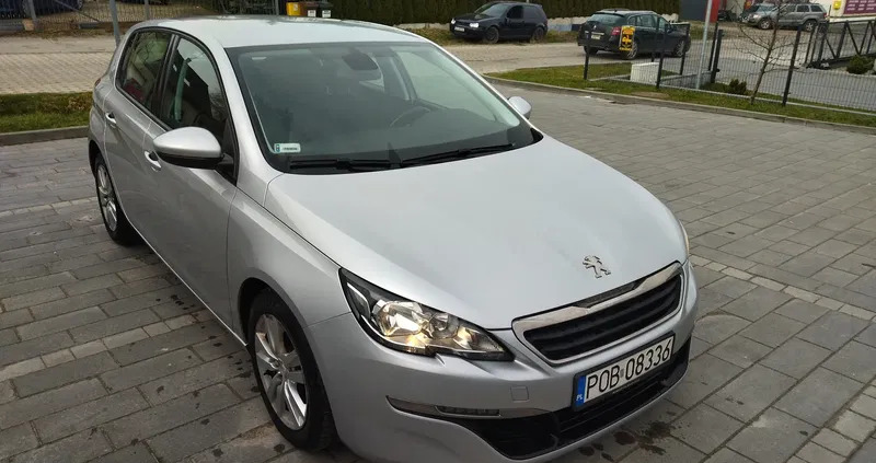 pomorskie Peugeot 308 cena 32000 przebieg: 196000, rok produkcji 2017 z Orneta